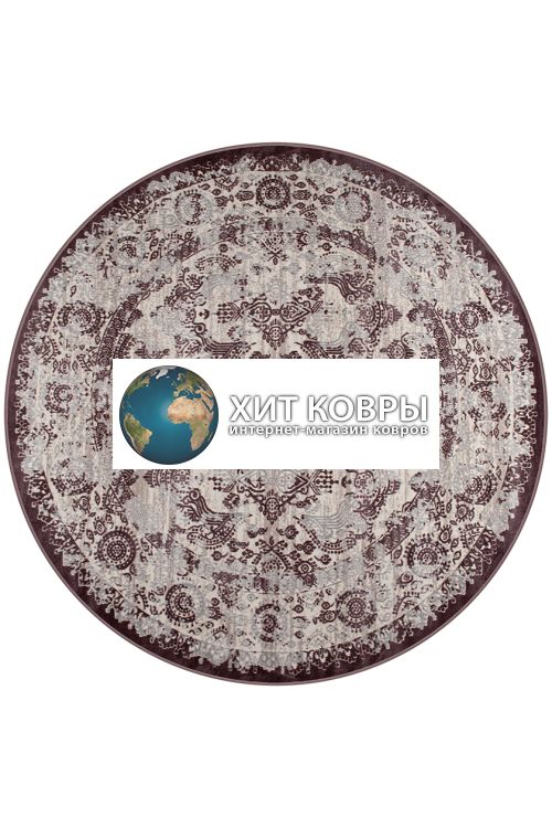 Российский ковер Rimma Lux 36903 Фиолетовый круг